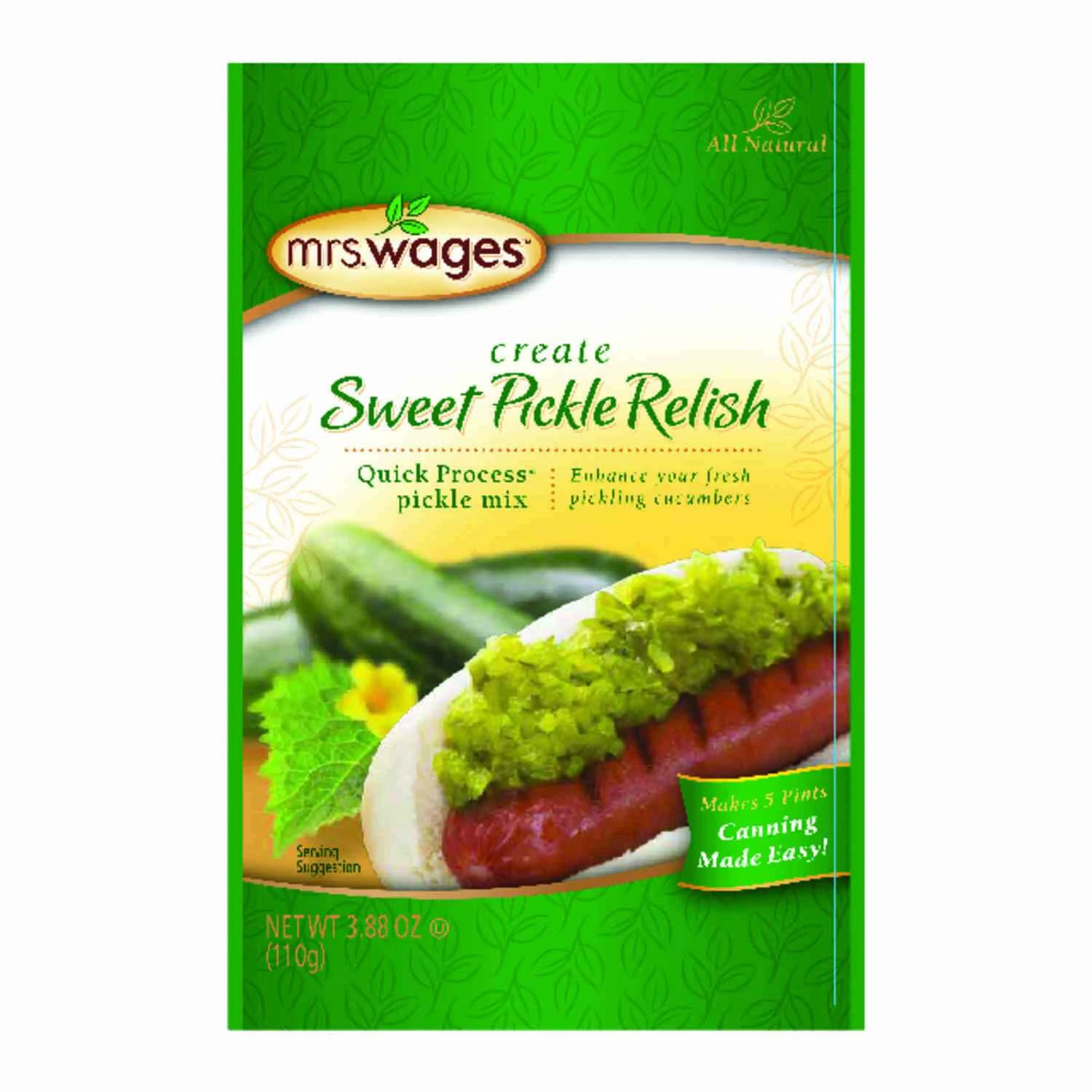 Sweet Pickle Relish Seasoning Mix, 3.9-oz.