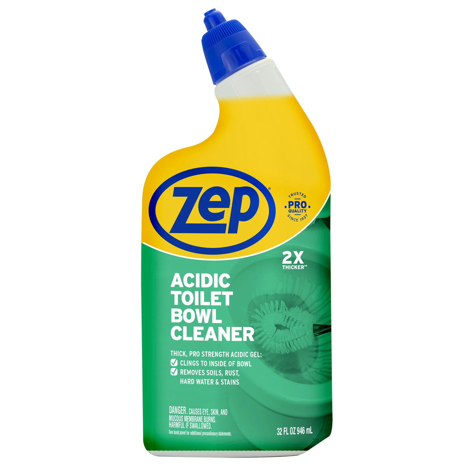 Toilet Bowl Cleaner And Deodorizer, 32 Ounce Bottle