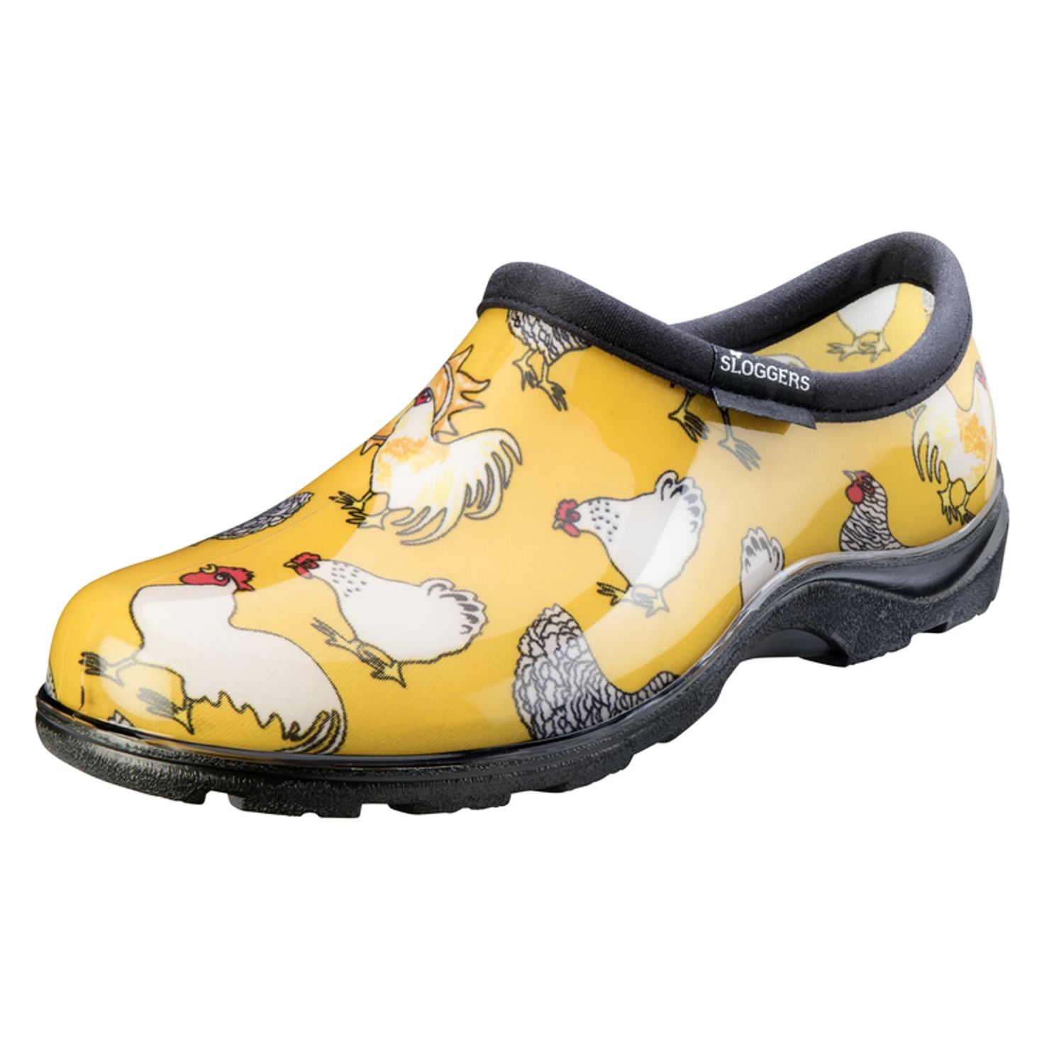 Women's Waterproof Garden Shoe In Chicken Daffodil Yellow, Size 7