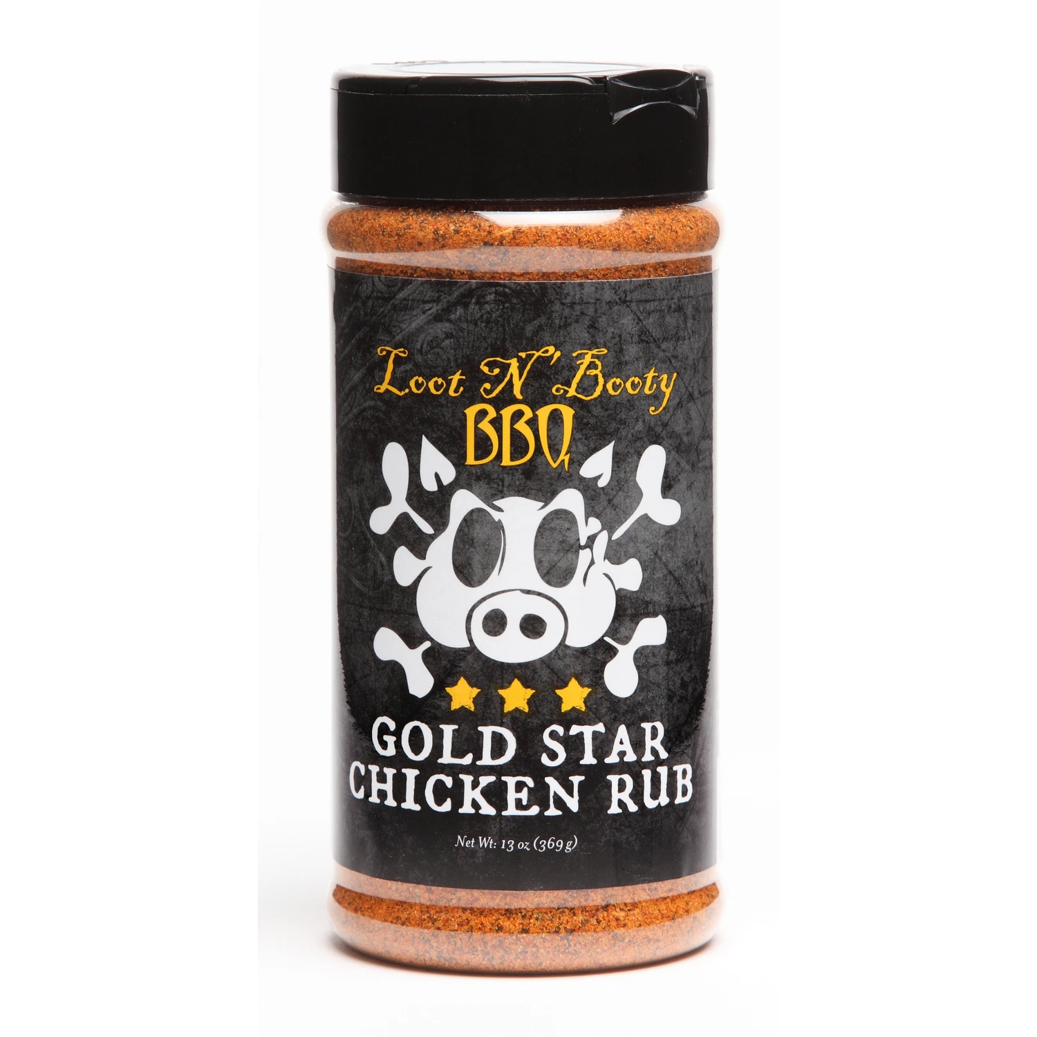 Gold Star Chicken Barbecue Rub Seasoning, 13 Ounce Container