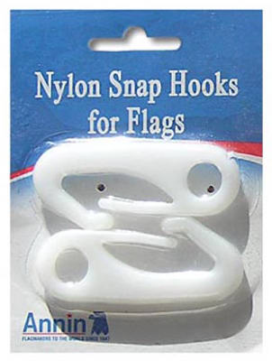 2-pack Flag Nylon Snap Hook