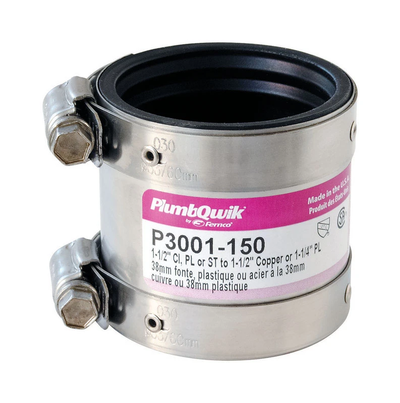 Pipe Fitting, Shielded Coupling, 1-1/2 In.