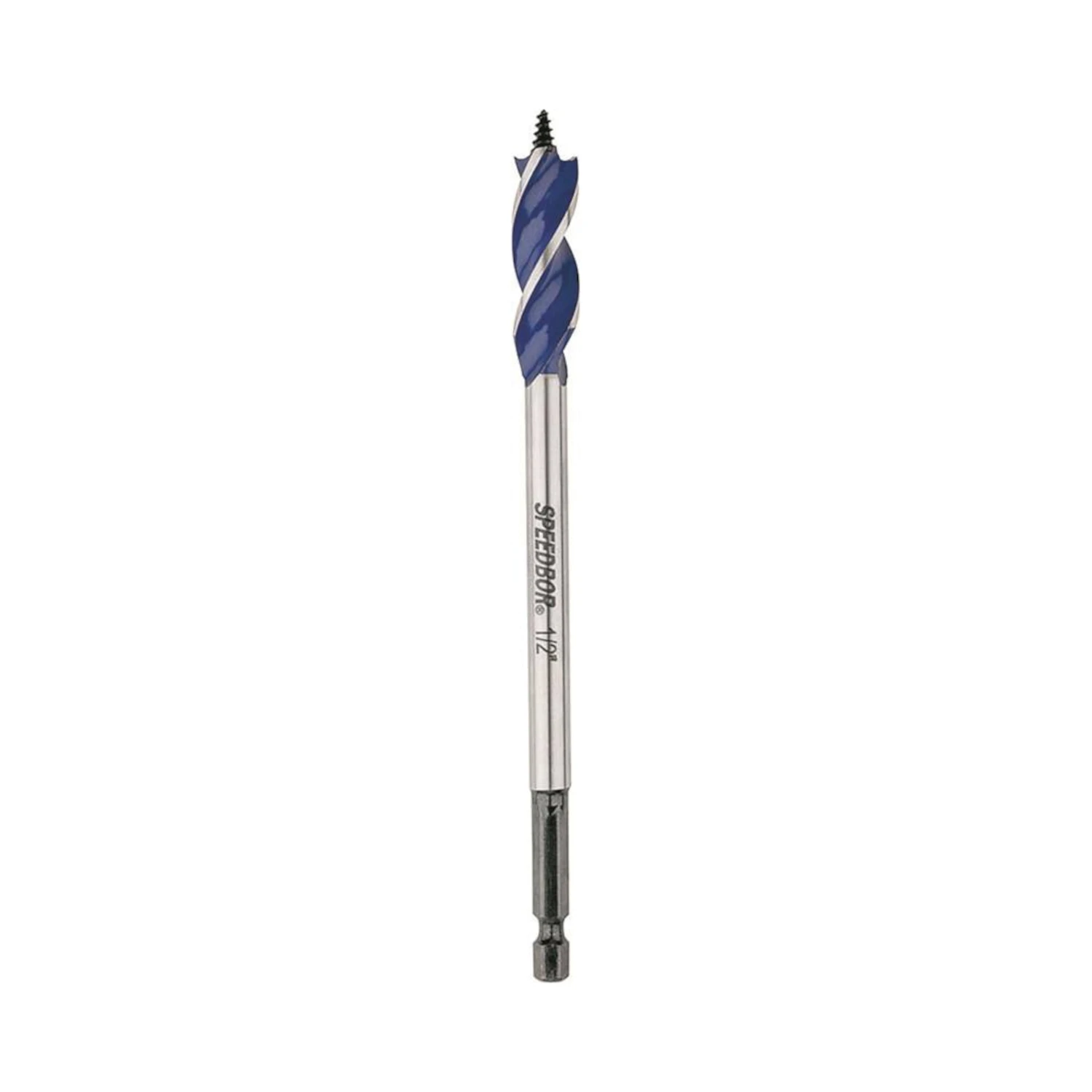 Speedbor Max High-speed Steel Drill Bit, 1/2 Inch Diameter By 6 Inch Length