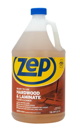 Hardwood And Laminate Floor Cleaner, 1 Gallon Bottle, Suitable For All Wood And Laminate Surfaces