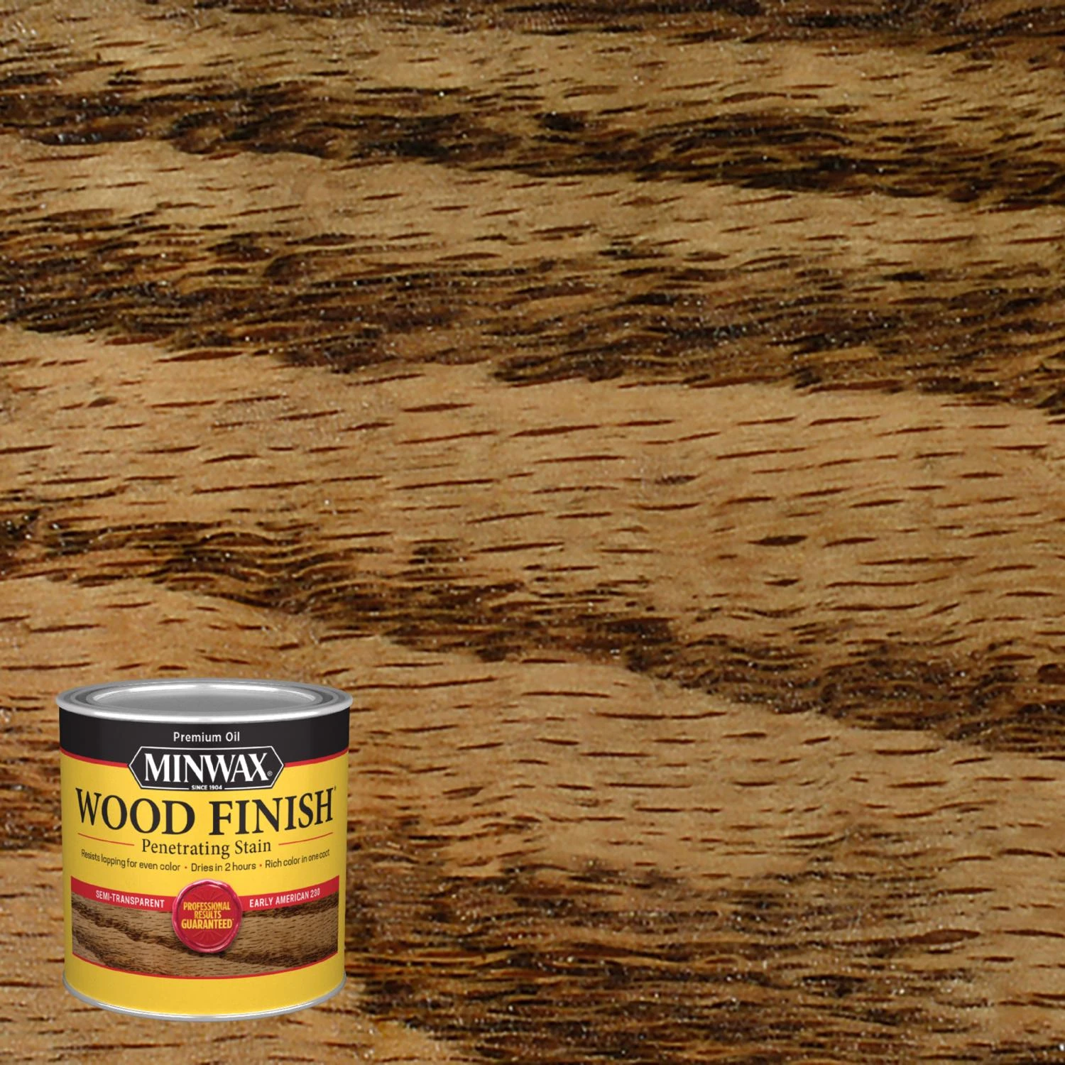 Early American Wood Finish, Half Pint, Interior Wood Stain And Conditioner