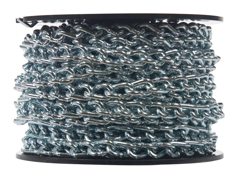 #2/0 70 Ft. Zinc-plated Low-carbon Steel Twist Link Chain Sold By The Foot