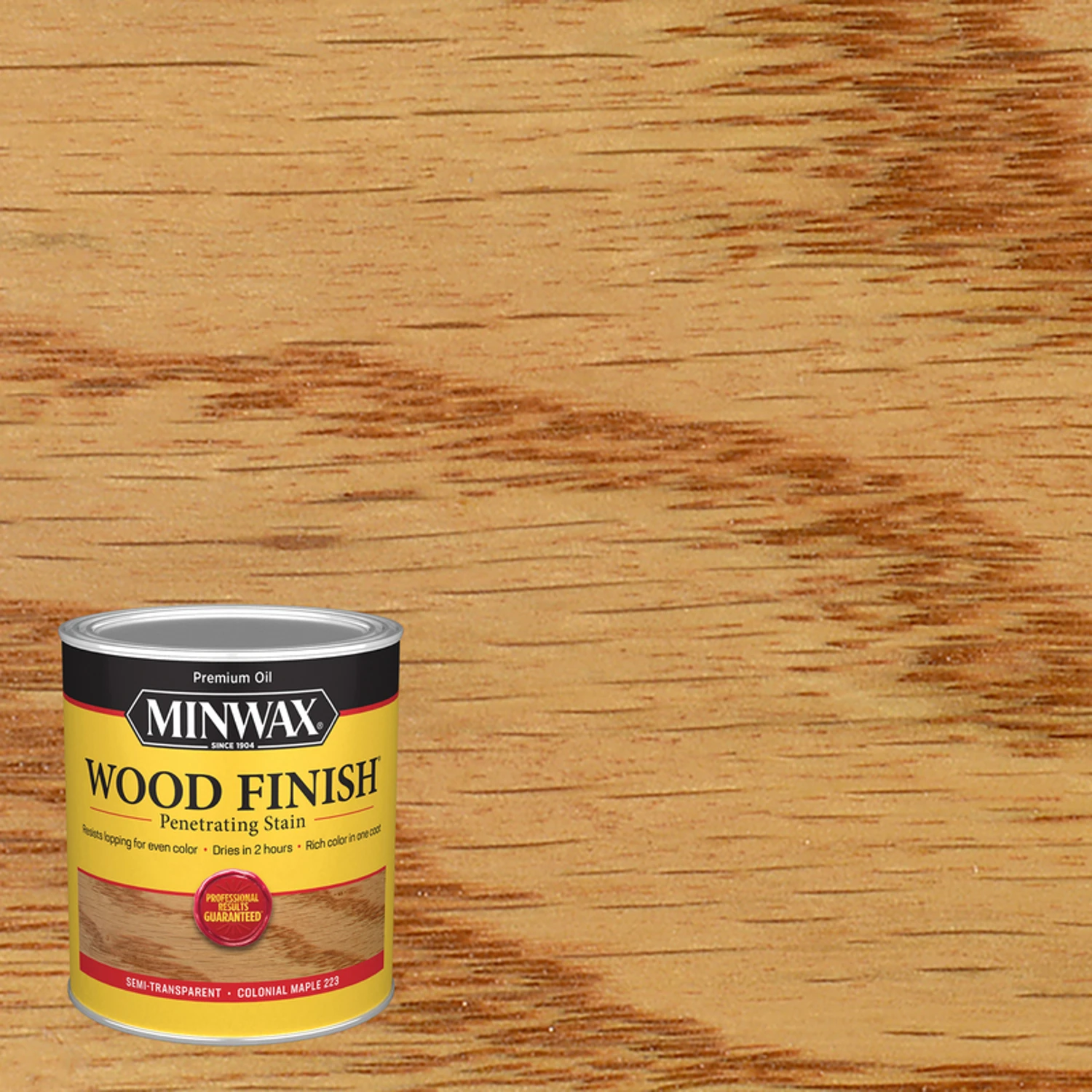 Colonial Maple Wood Finish Paint, One Quart