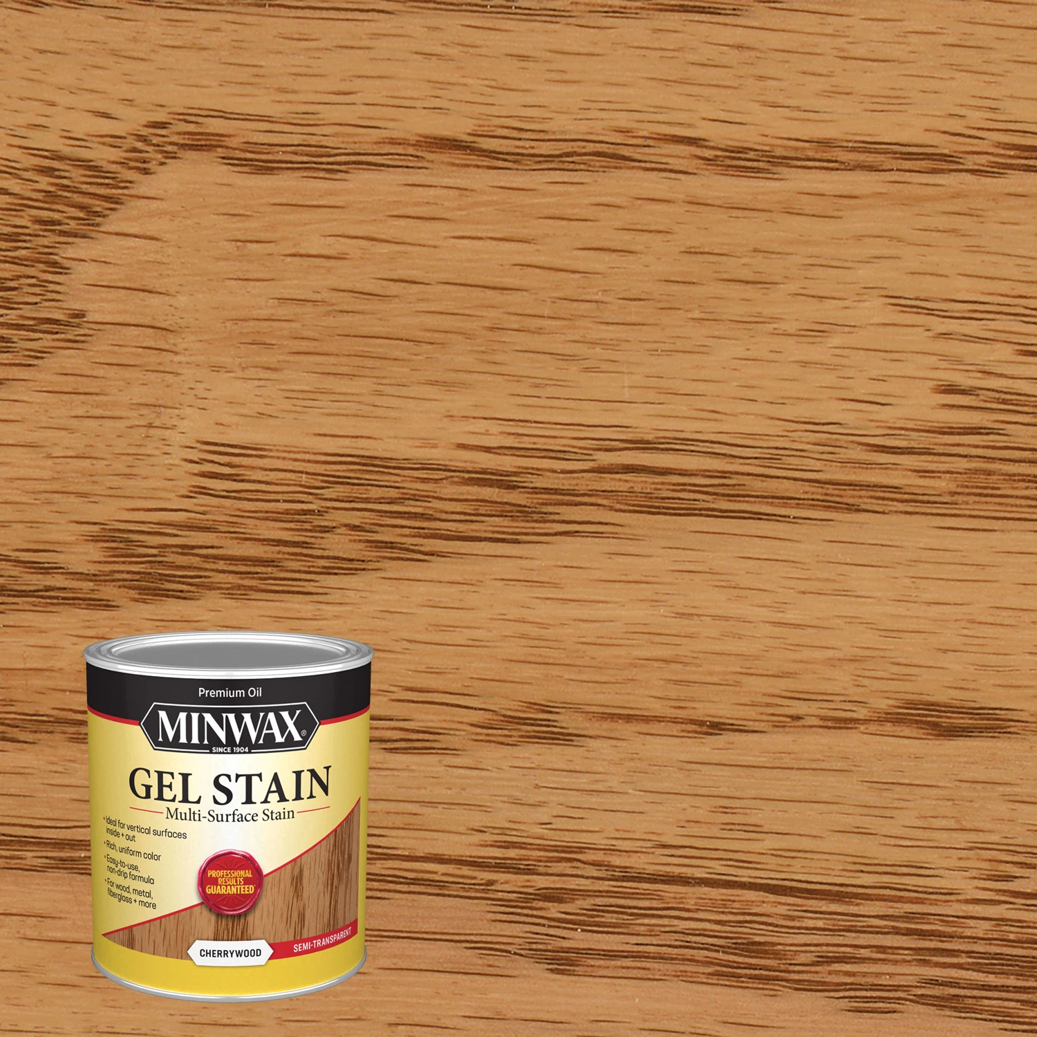 Cherrywood Gel Wood Stain, One Quart Container
