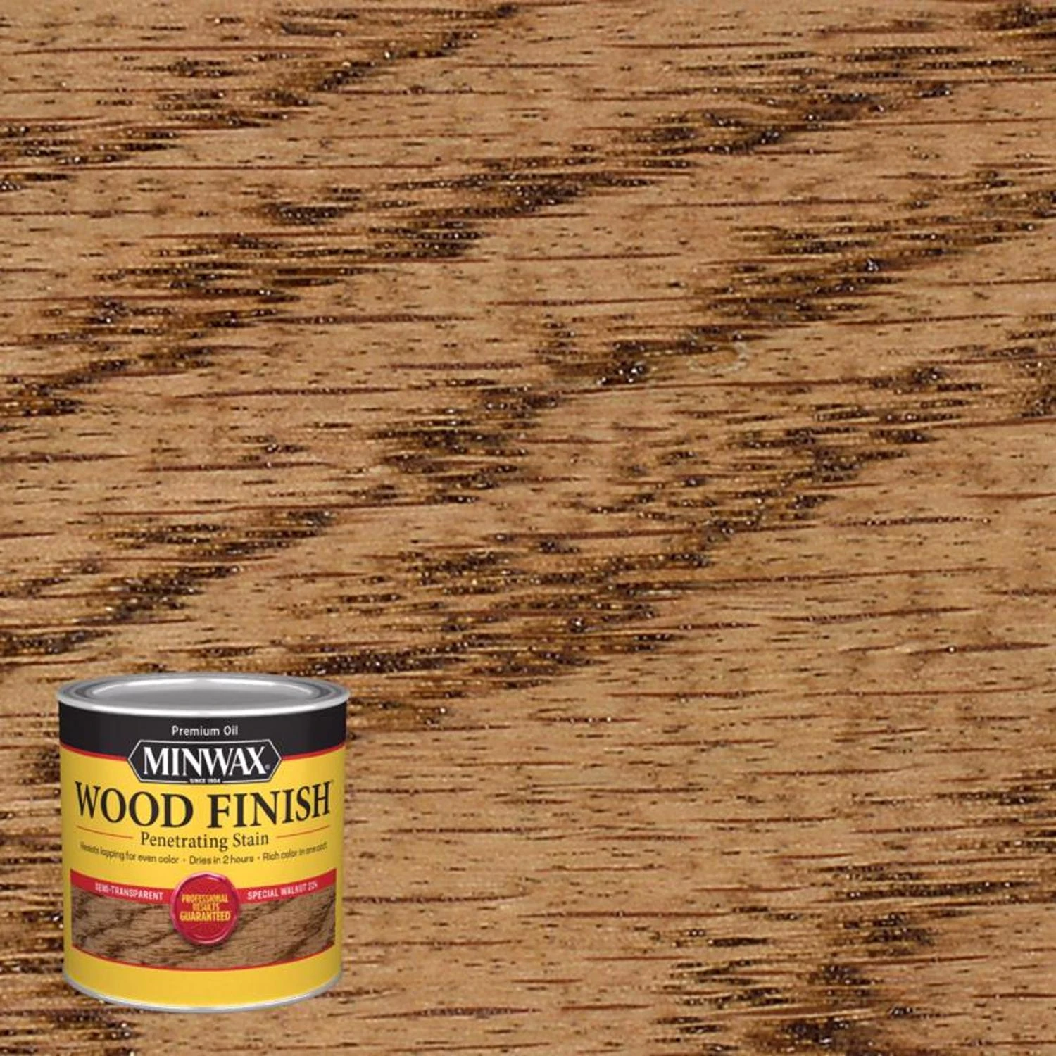 Special Walnut Wood Finish Stain, Half Pint Bottle