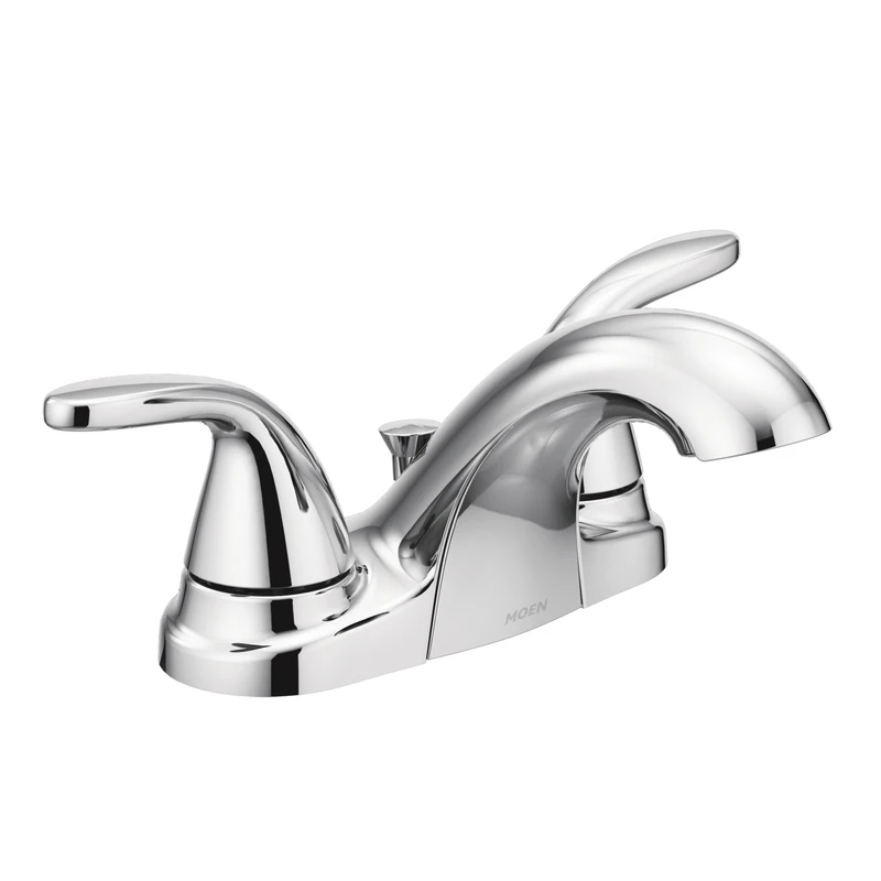 Adler Two-handle Lavatory Faucet In Chrome Finish
