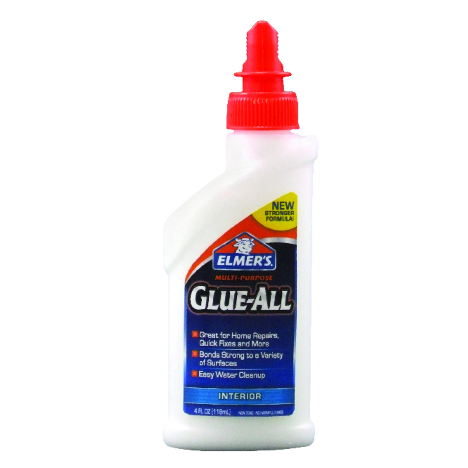 All-purpose Adhesive Glue, 4 Ounce Bottle, Multi-surface Use