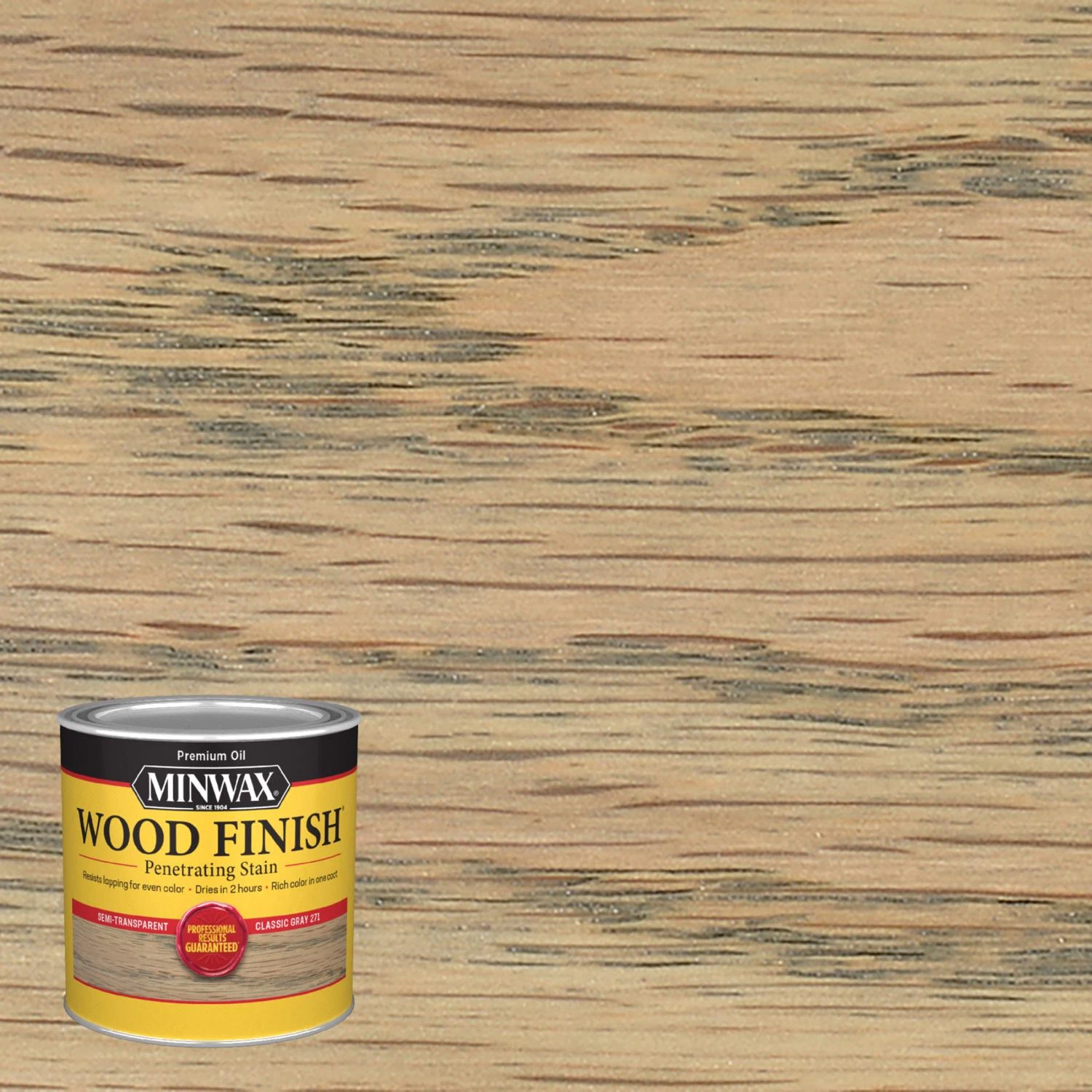 Classic Gray Wood Finish, 0.5 Pint, Interior And Exterior Use