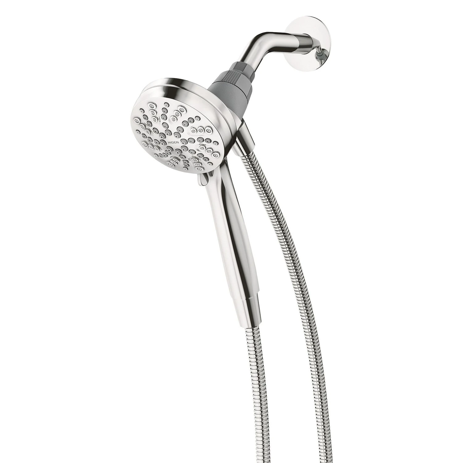 Engage Magnetic Handheld Shower Head Chrome Finish 3.75 Inch Diameter