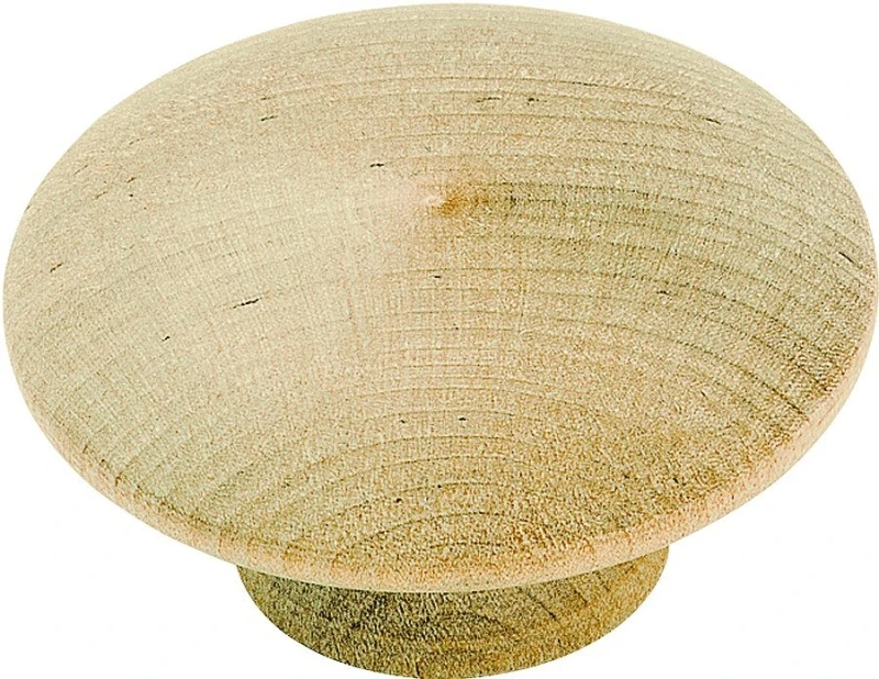 Allison Oval Cabinet Knob 2 In. Dia. 1 In. Unfinished 2 Pk