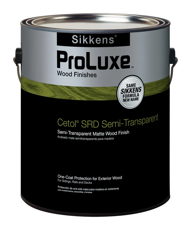 Proluxe Srd Semi-transparent Wood Stain Matte Clear Tint Base 1 Gallon