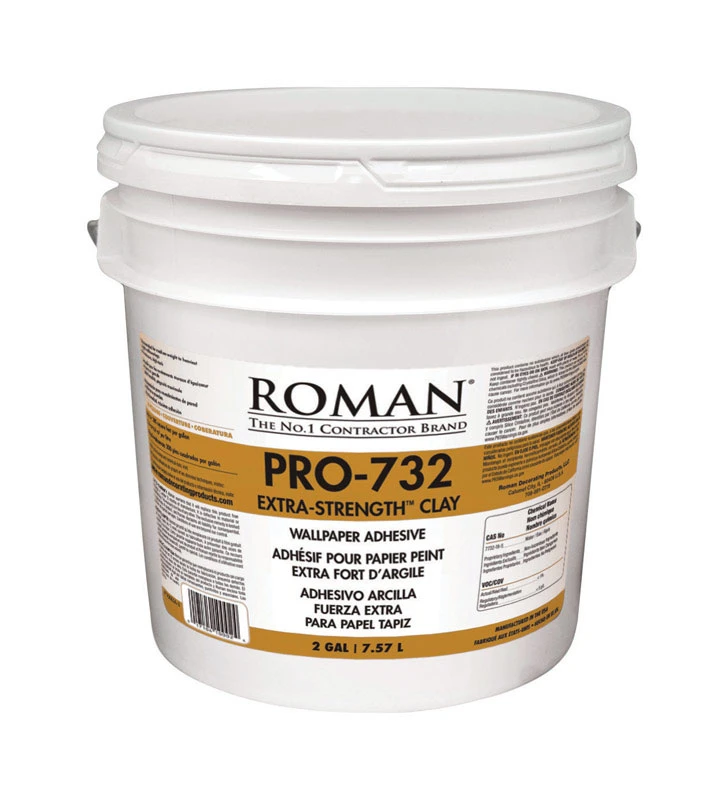 Roman Pro-732 Extra Strength Clay/modified Starches Adhesive 2 Gallon Pail