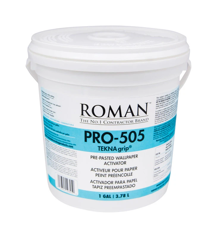 Pro-505 1 Gallon Low Strength Modified Starches Pre-pasted Wallpaper Activator