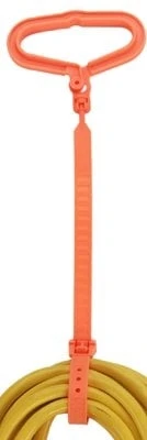 Squids 3560m Medium Tie Hook With Hand Grip - Orange