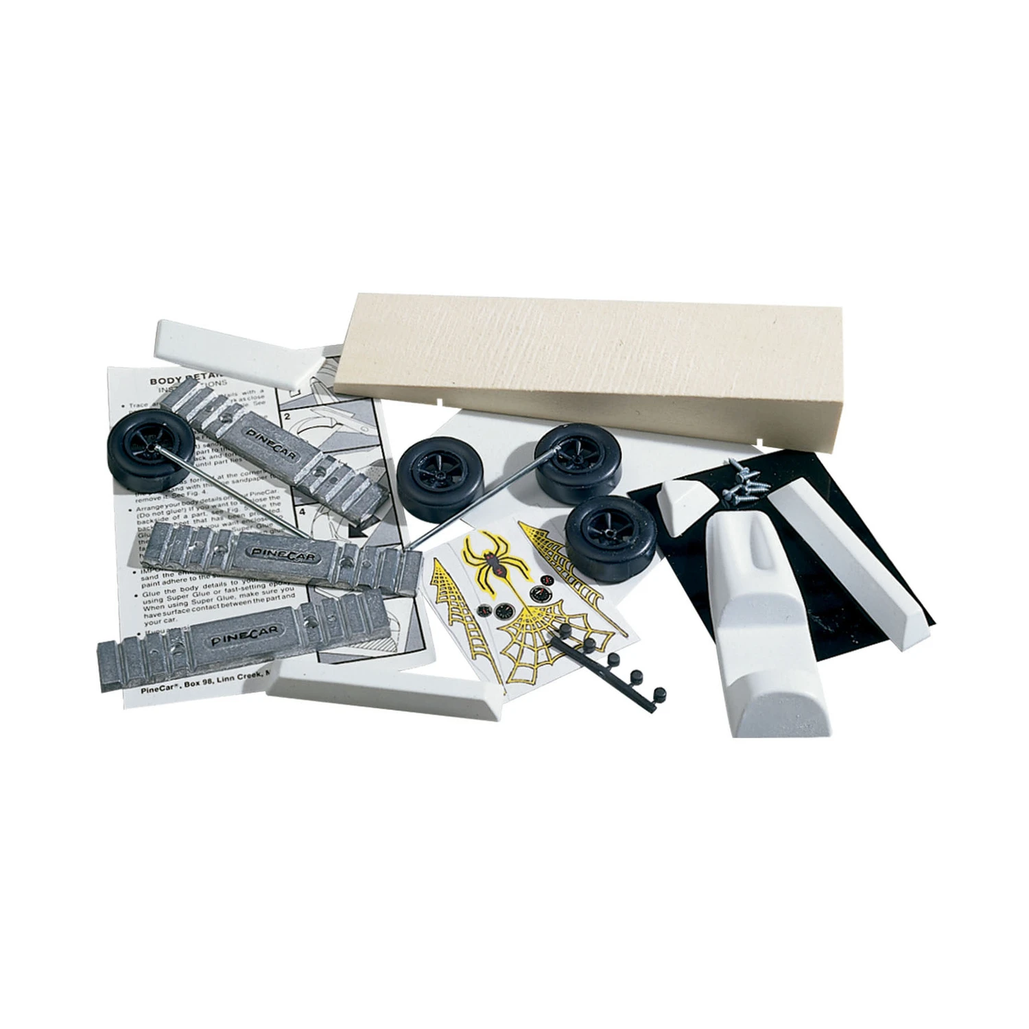 Designer Kit With Wedge - Black Widow - 23 Pieces