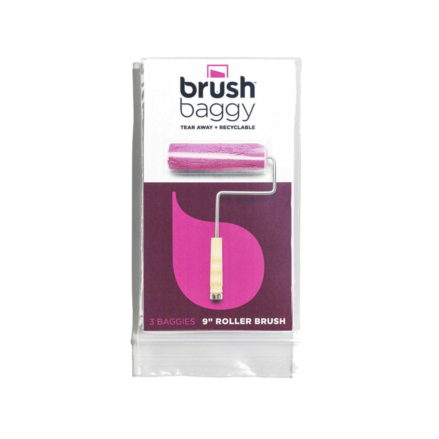 Polypropylene Paint Roller Cover Baggy