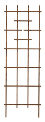 Wooden Ladder Trellis, 48 Inch Height, Durable Garden Support Structure
