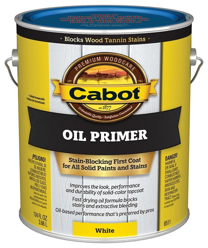 Problem Solver Exterior Quick-dry White Primer Paint, One Gallon
