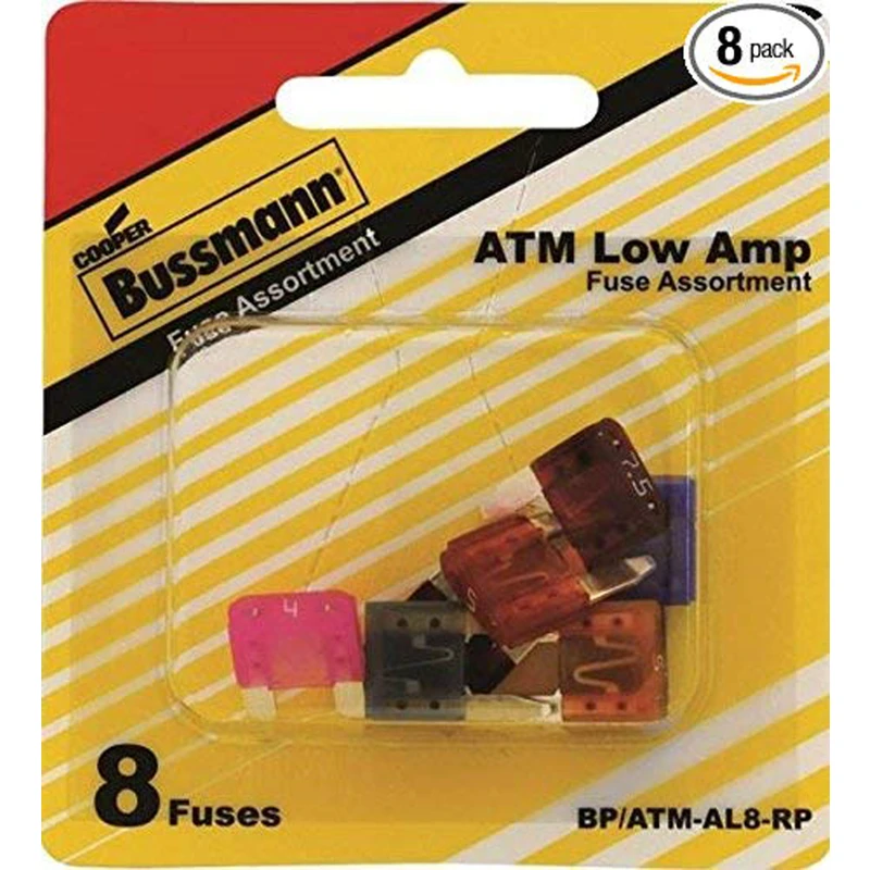 Atn Low A Fuse Assortment, Clear, 8-pk.