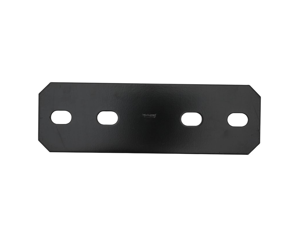 Black Coated Steel Mending Brace, 9 And 1/2 Inches Long