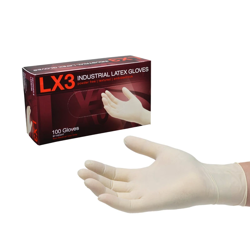 Disposable Latex Gloves, Large, 100-ct.
