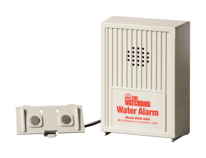 Battery Operated Water Alarm Detector For Leak And Flood Detection