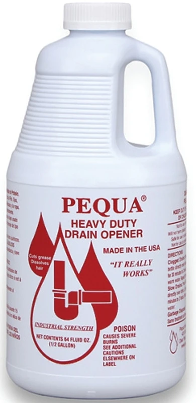 Non-polluting Drain Opener, 64 Ounce Bottle, Environmentally Safe Formula