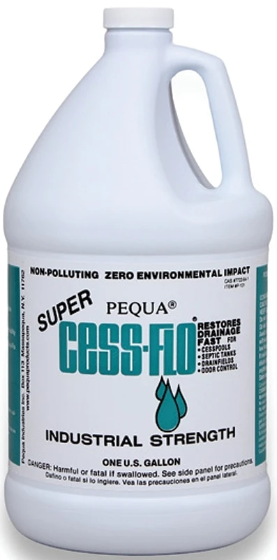Super Cess-flo Septic Tank Cleaner, 1 Gallon Liquid Treatment