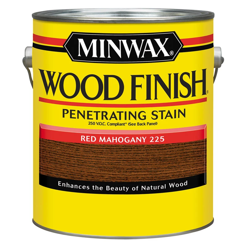 Wood Finish Penetrating Stain Red Mahogany 1 Gallon