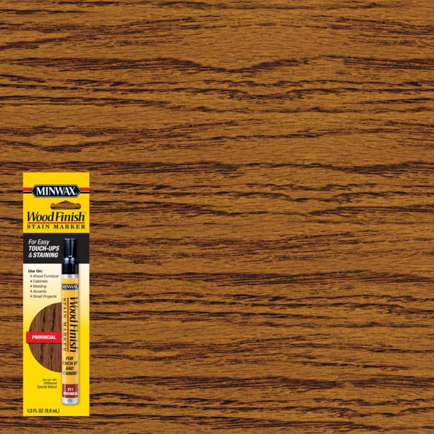 Provincial Wood Finish Stain Marker For Touch-ups And Repairs