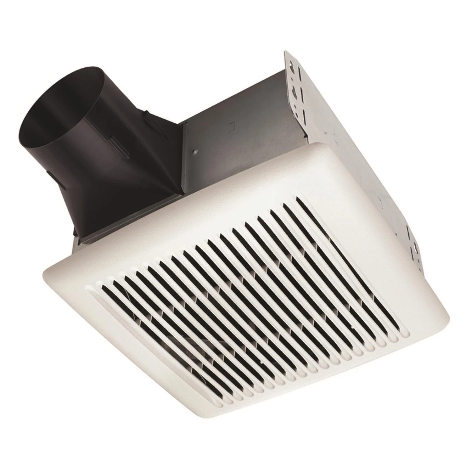 Bathroom Exhaust Fan, Single Speed, 3.0 Sones Noise Level, 110 Cubic Feet Per Minute Airflow