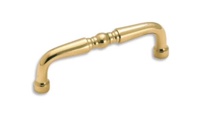 Bp1450-3 Polished Brass 3" Center Handle Style Cabinet Pull - Allison Value Collection