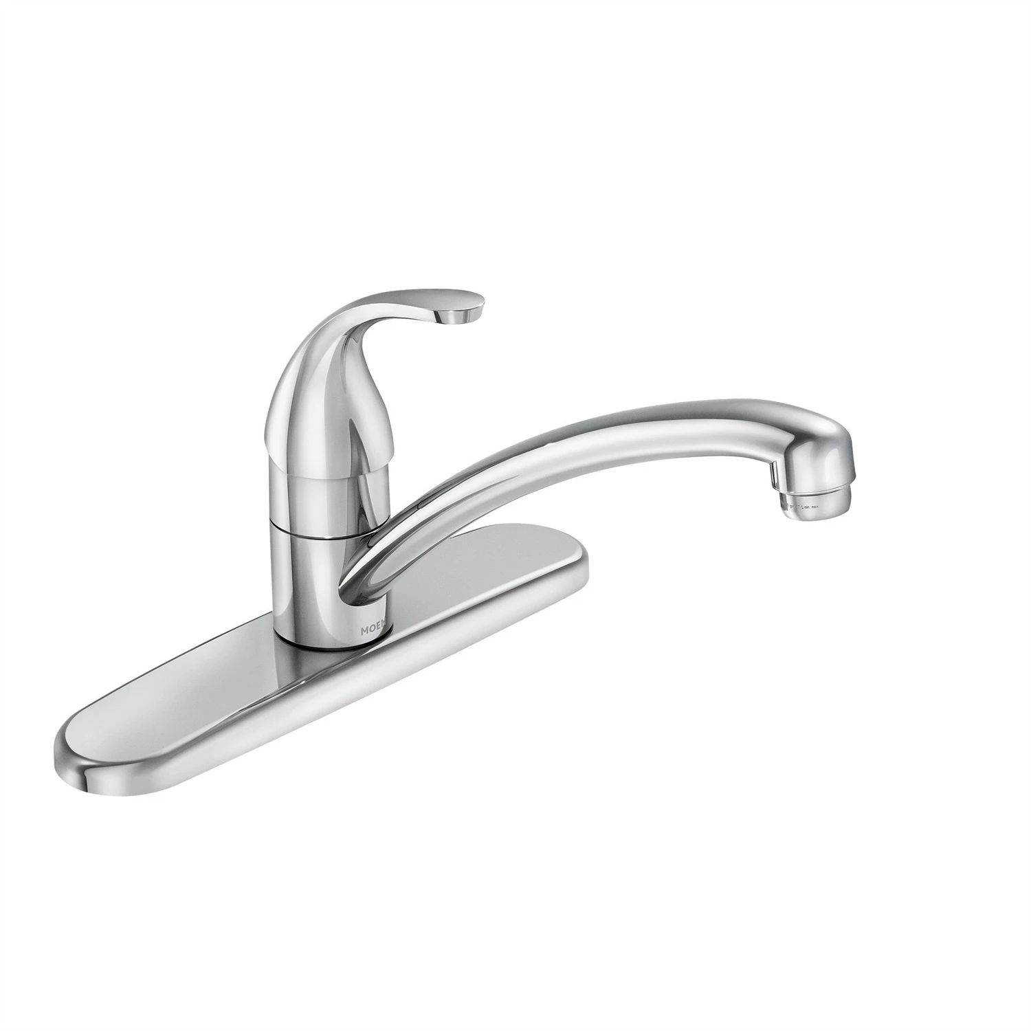 Manor Single Handle Kitchen Faucet In Chrome Finish