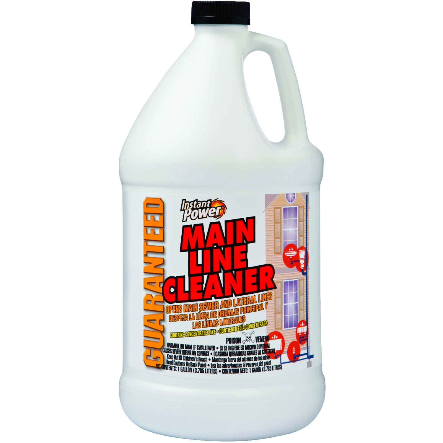 Main Line Cleaner 1 Gallon Concentrated Drain And Pipe Cleaner
