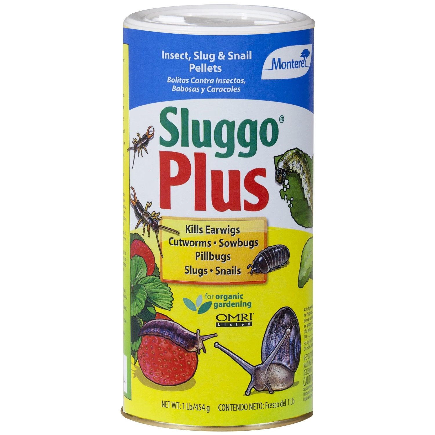 Sluggo Plus Slug And Snail Killer, 1 Pound Granules
