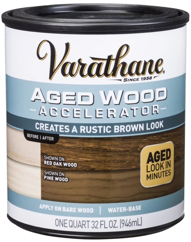 Aged Wood Accelerator Interior Finish, 1 Quart Container