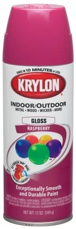 Colormaster Indoor/outdoor Aerosol Paint 12oz-gloss Raspberry