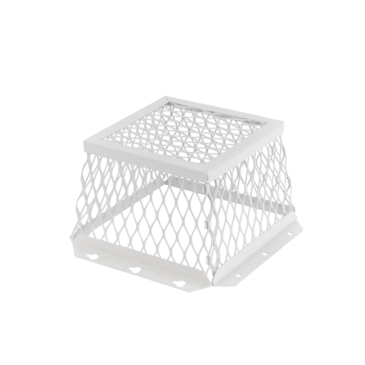 Exclusion Dryer Vent Guard White Stainless Steel 8 Inch Diameter