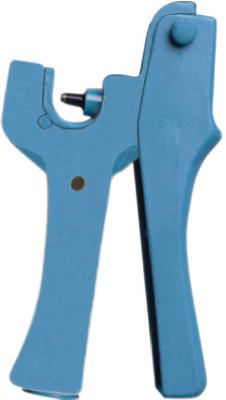 1/4 In. Hole Punch Tool, Pistol Grip, Plastic