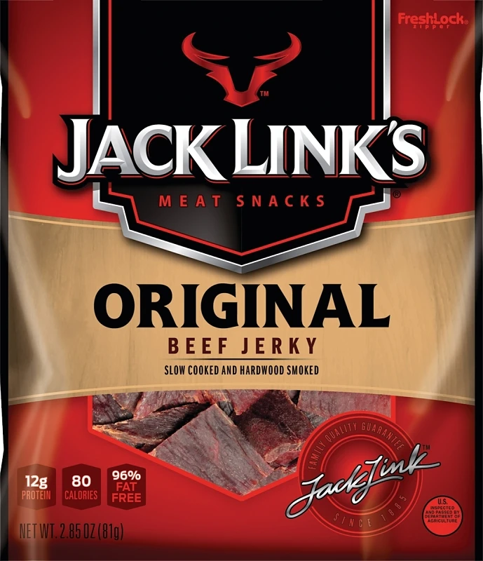 Original Beef Jerky Snack, 2.85 Ounce Package