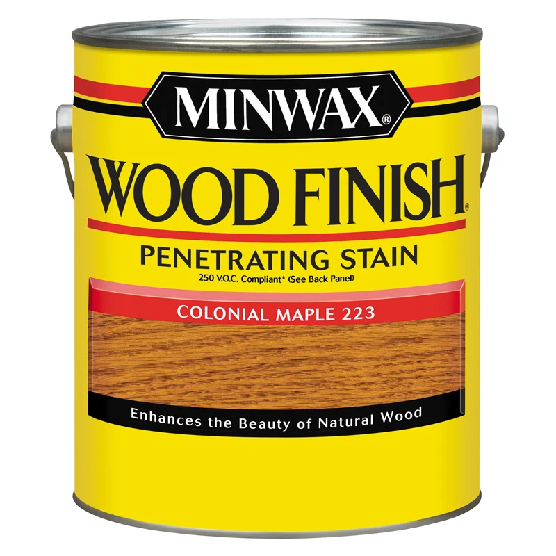 Wood Finish Penetrating Stain Colonial Maple 1 Gallon