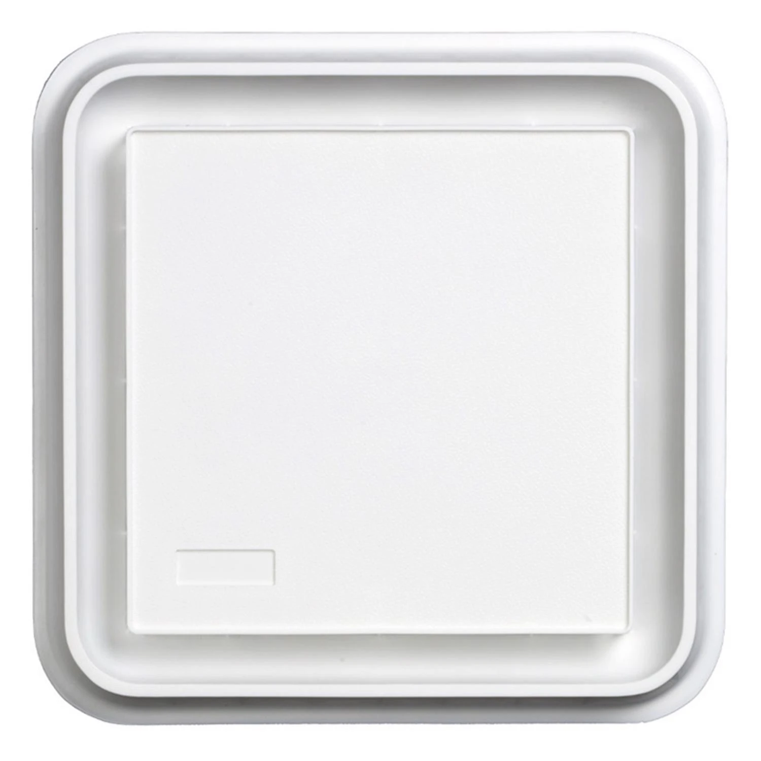 Bathroom Fan Grille Vent Cover For Exhaust Fans, White Finish