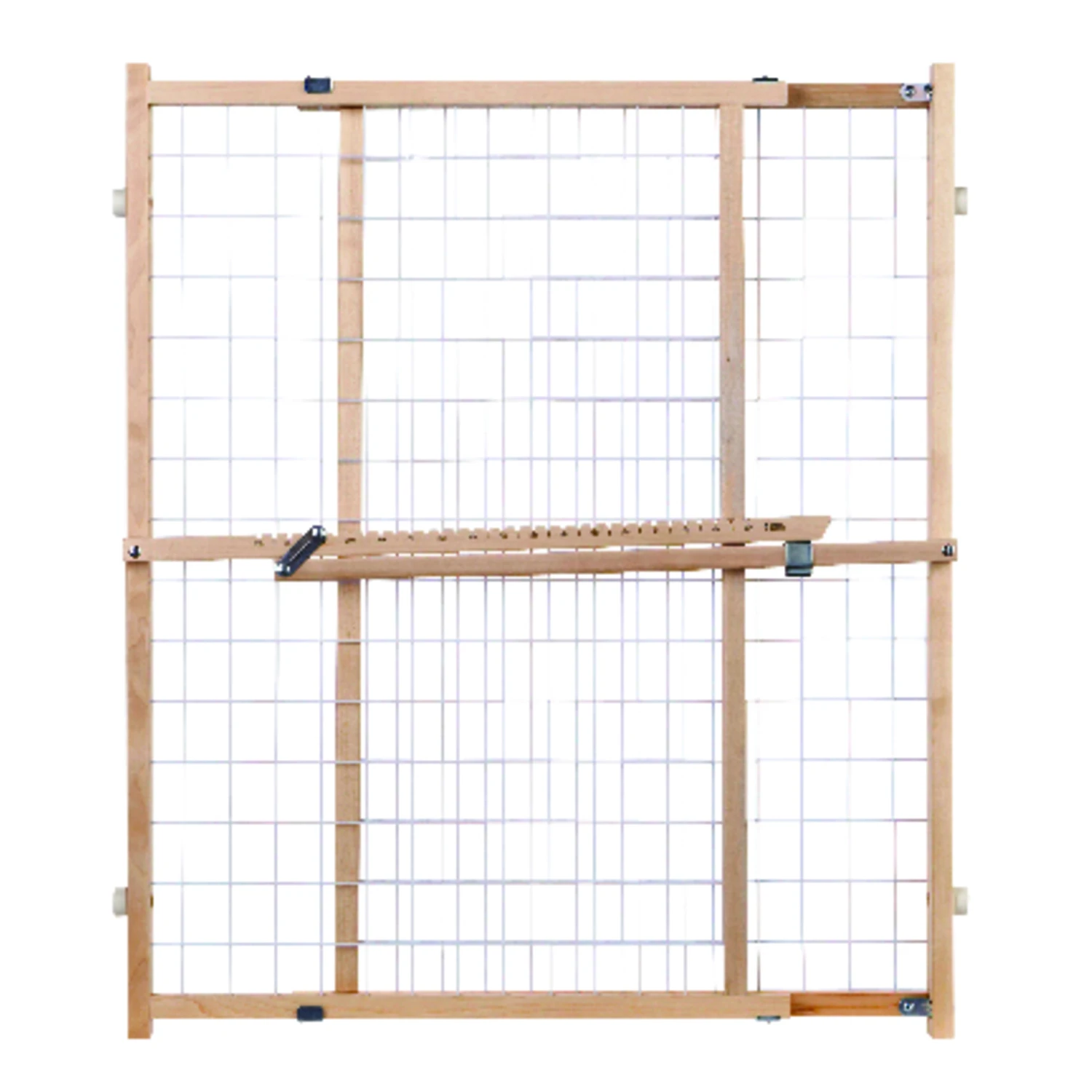 Extra-wide Portable Wire Mesh Gate Adjustable 29.5 To 50 Inches By 32 Inches