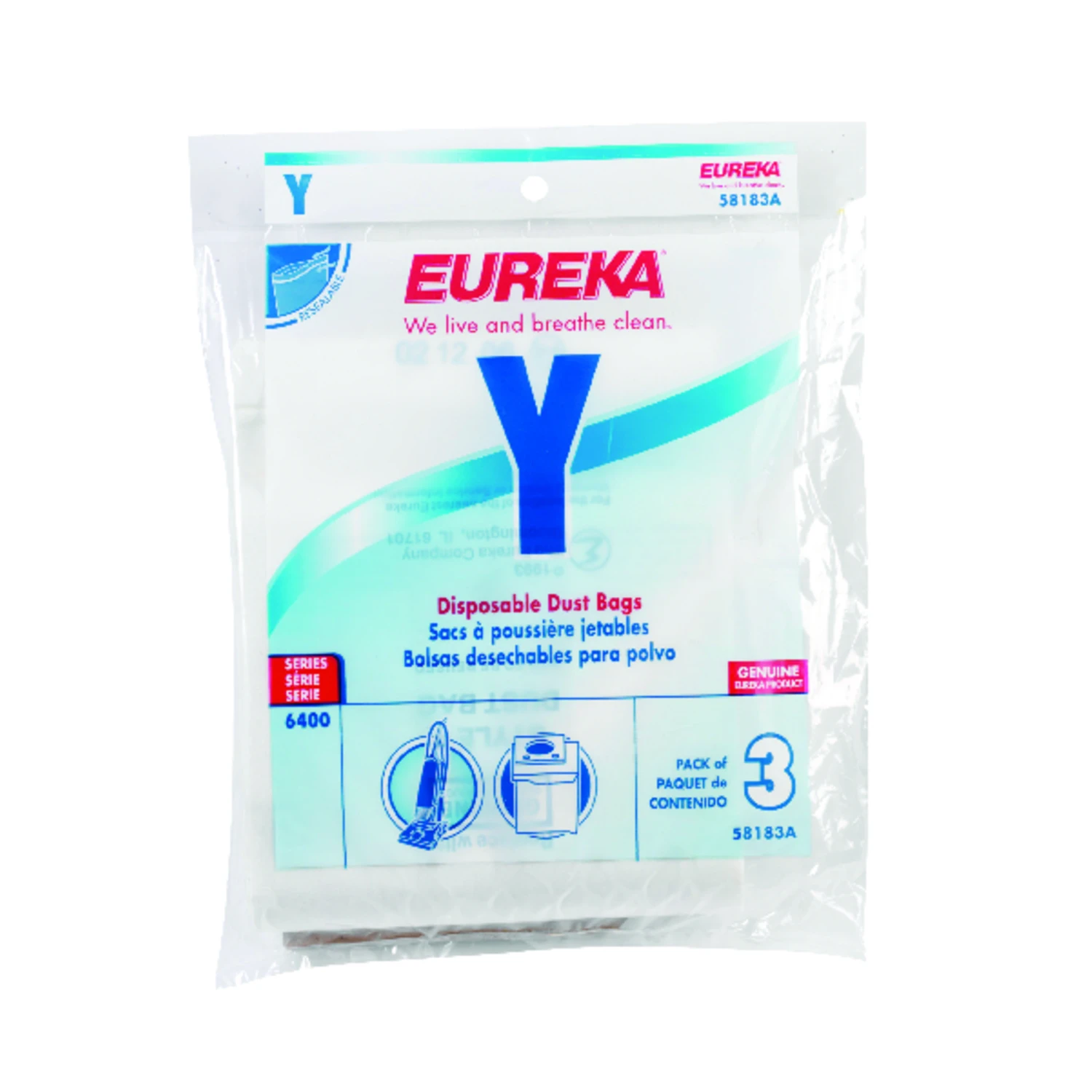 Style Y Vacuum Bags, 3-pack