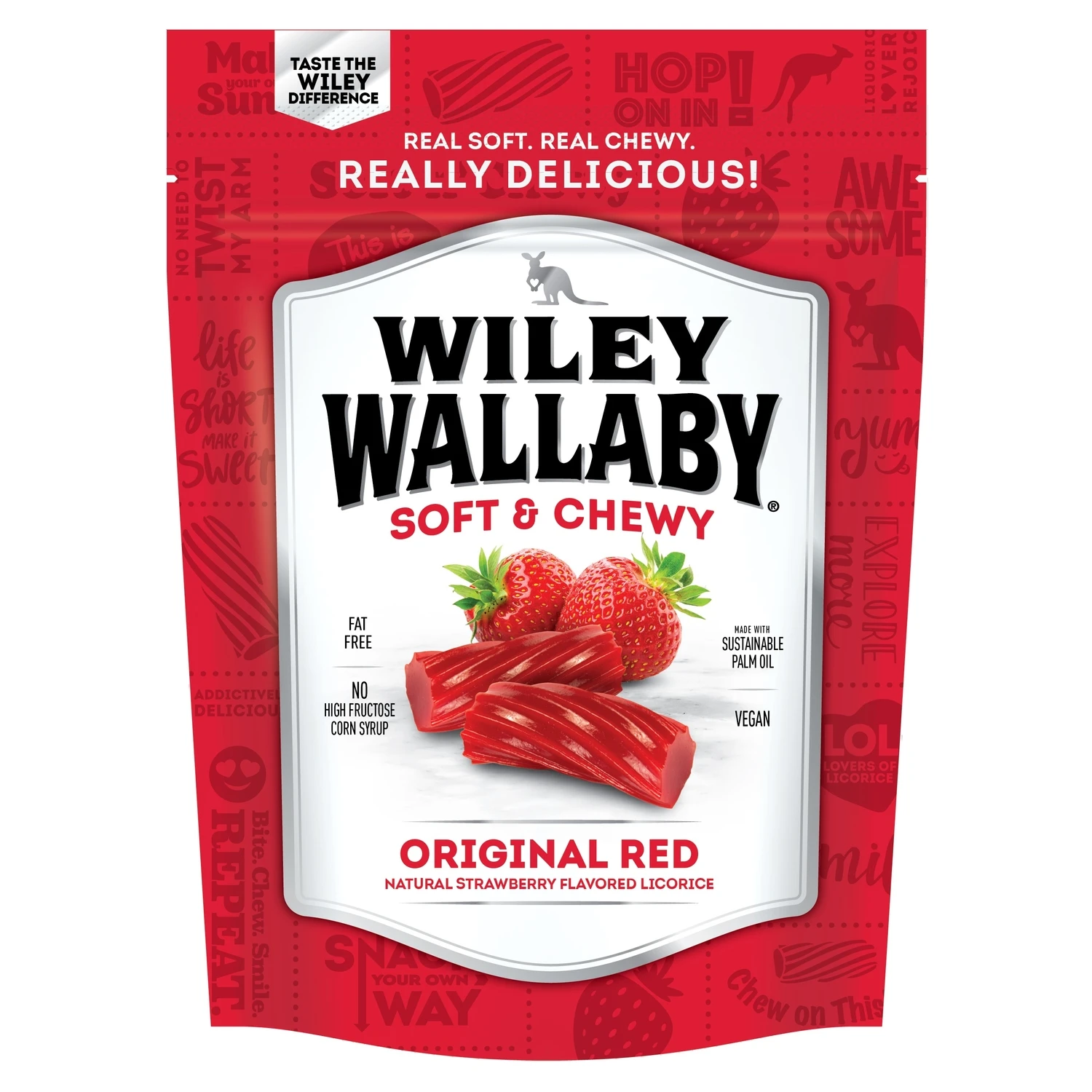 Red Licorice Candy, 10 Ounce Package
