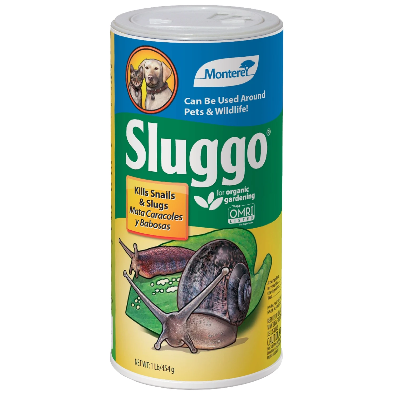 Slug And Snail Killer, 1 Pound Granular Pellet